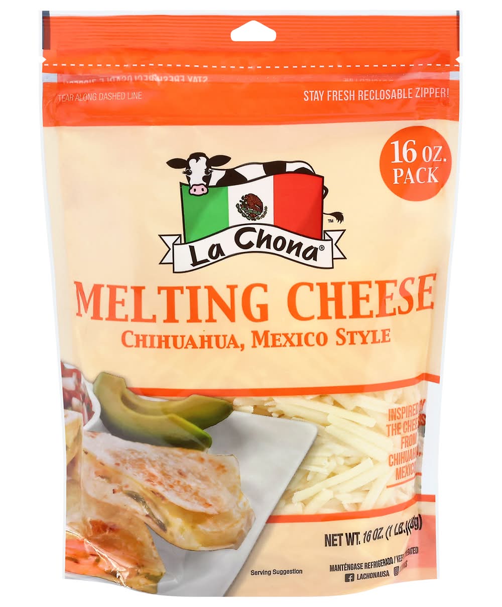 La Chona Chihuahua Mexico Style Melting Cheese (16 oz)