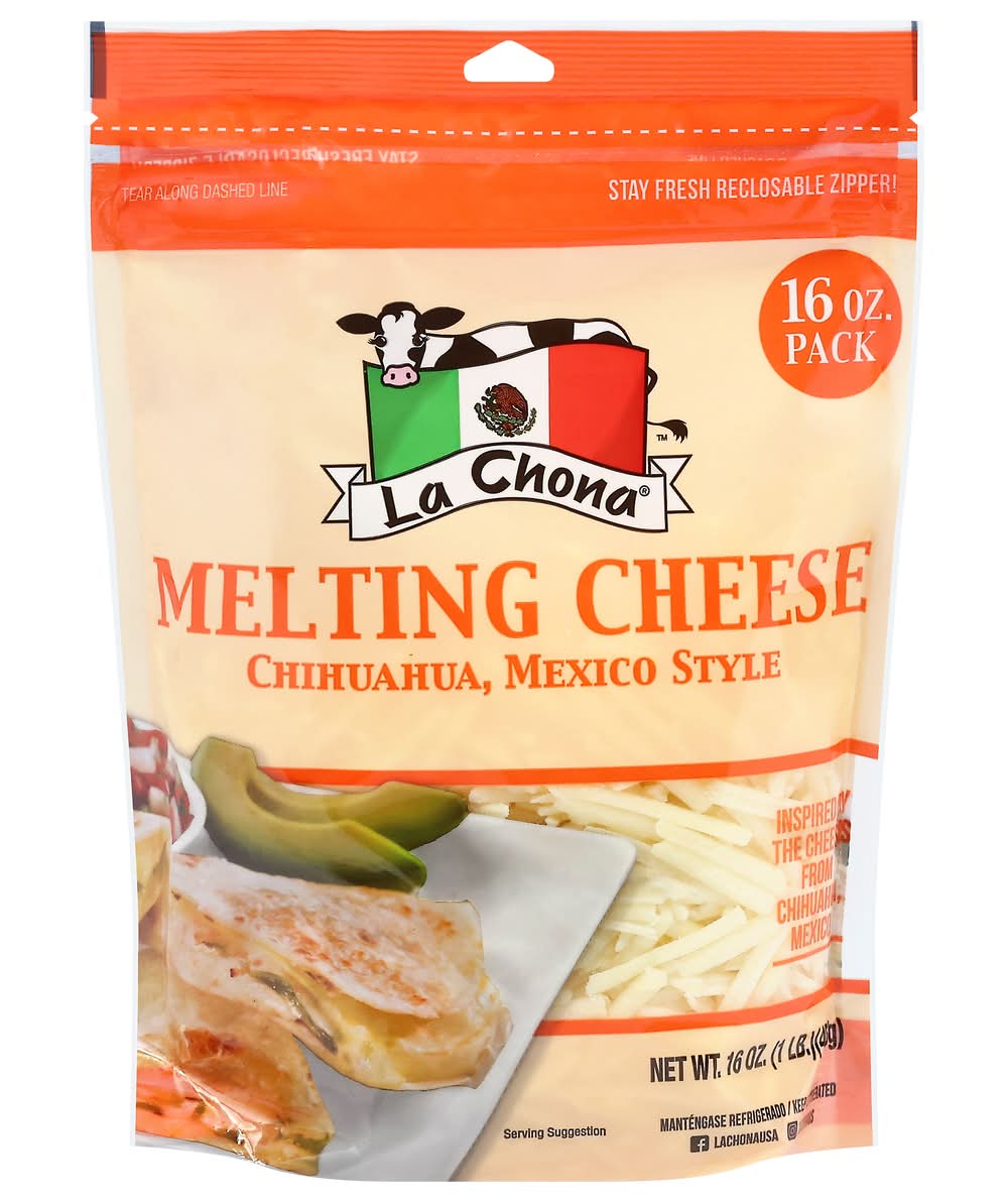 La Chona Chihuahua Mexico Style Melting Cheese (16 oz)