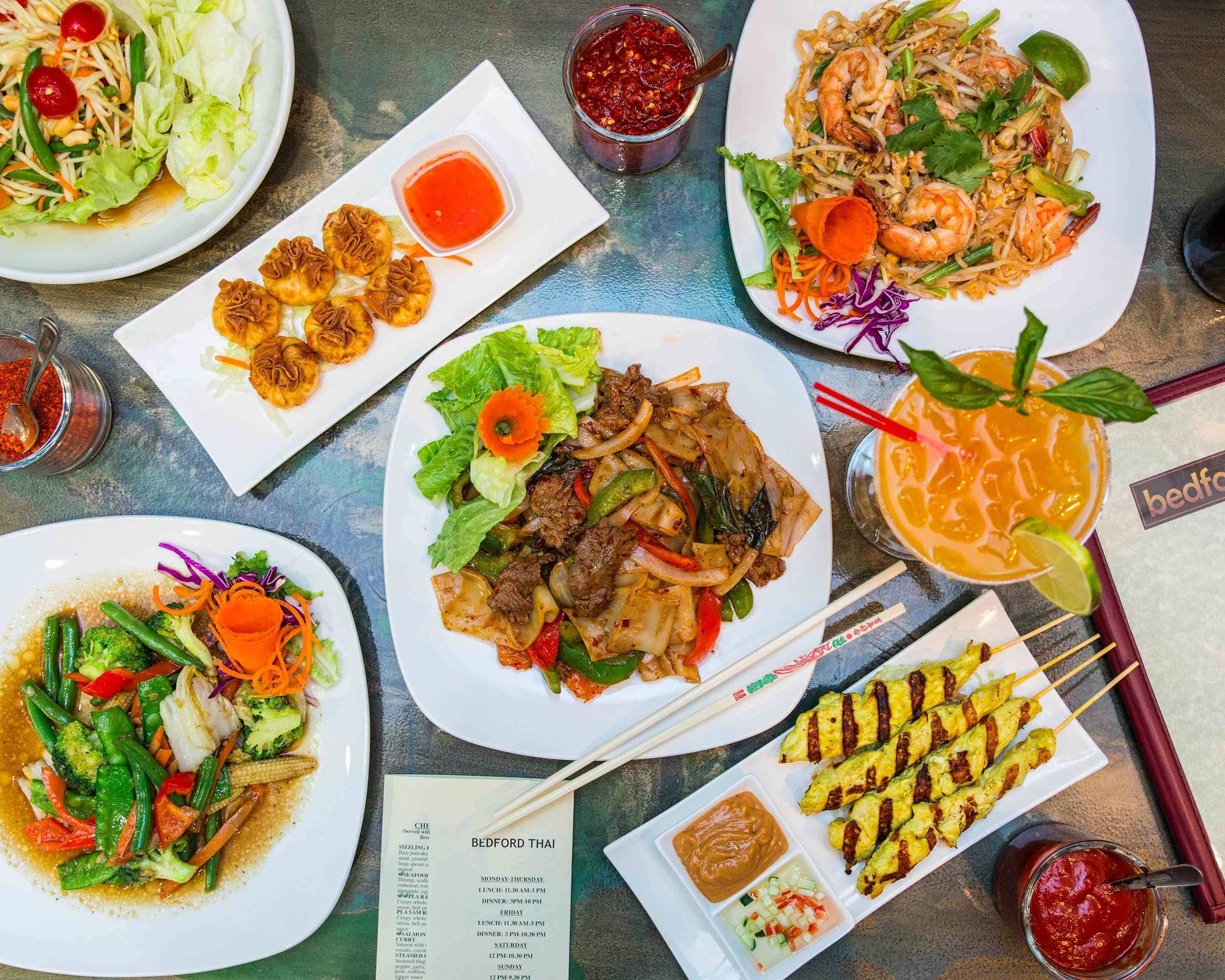 Bedford Thai Menu Stamford • Order Bedford Thai Delivery Online • Postmates