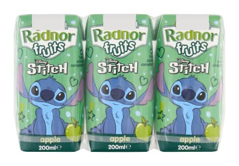 Radnor Hills Disney Stitch Fruit Juice Drink (3 x 200ml)