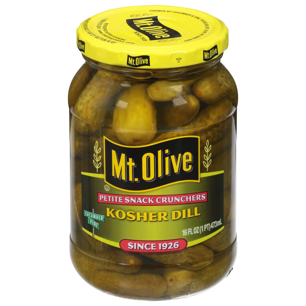 Mt. Olive Pette Snack Crunchers Kosher Dill Pickles (16 fl oz)