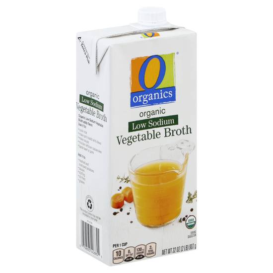 O Organics Organic Low Sodium Vegetable Broth (32 oz)