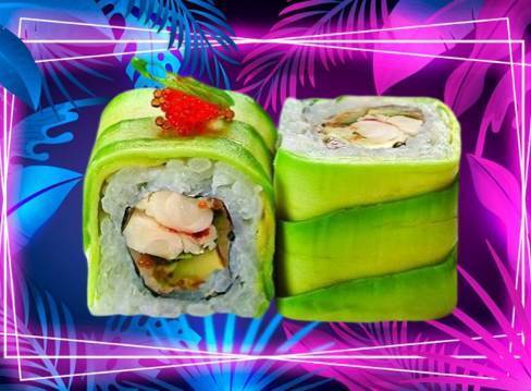 Roll Dragon / Crabes avocat (x6)