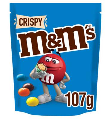 M&M's Crispy Milk Chocolate Bites (107g)