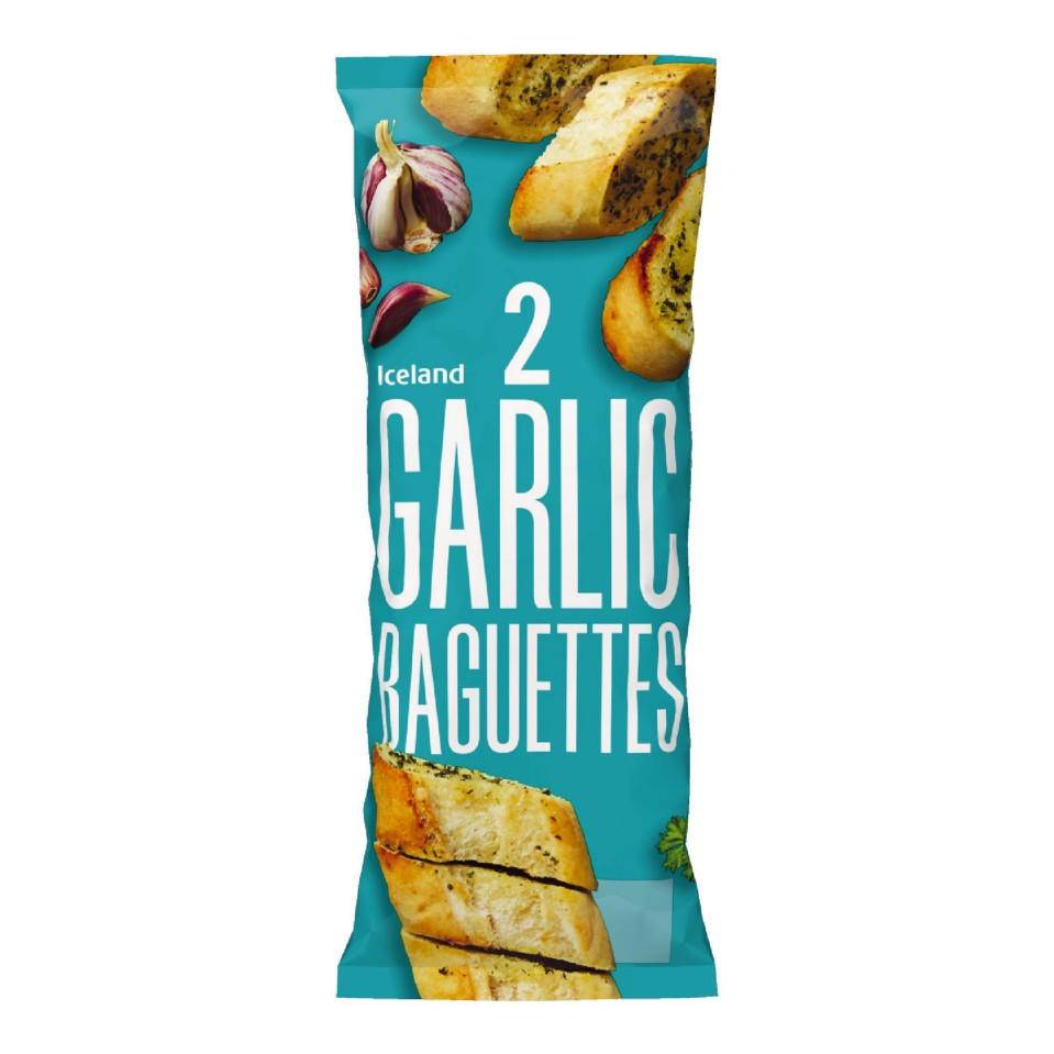 Iceland 2 Garlic Baguettes