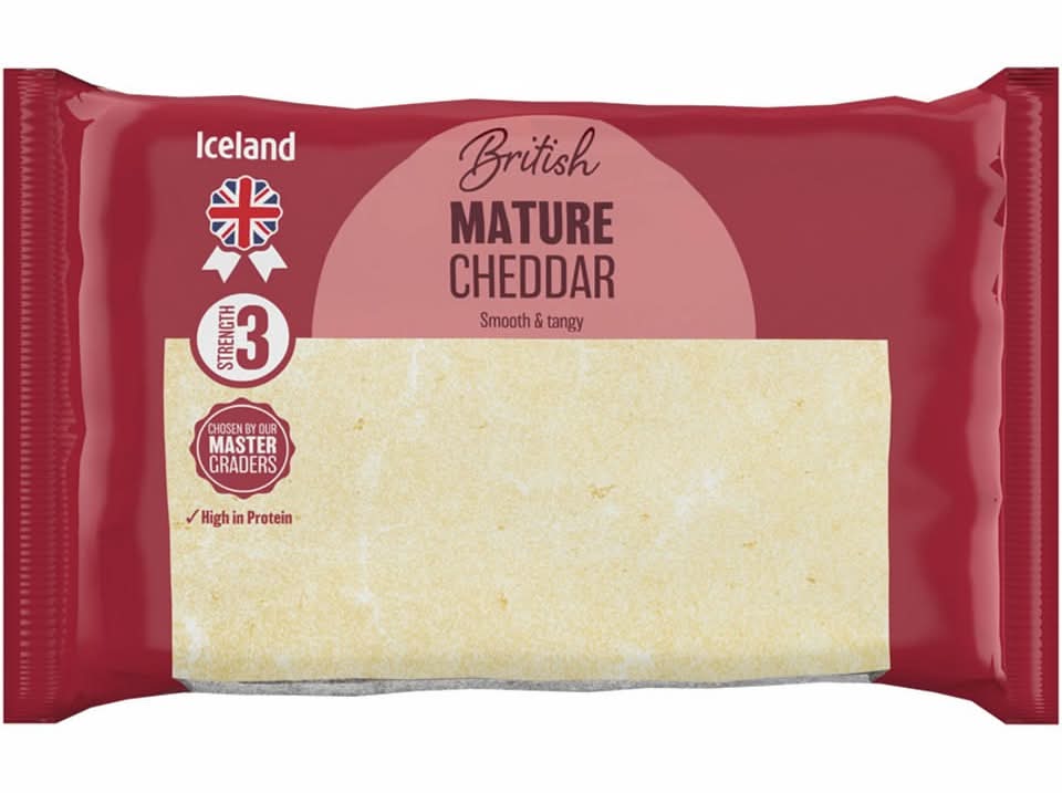 Iceland Mature Cheddar Cheese (400g)