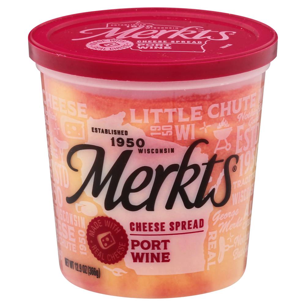 Merkts Port Wine Cheese Spread (12.9 oz)