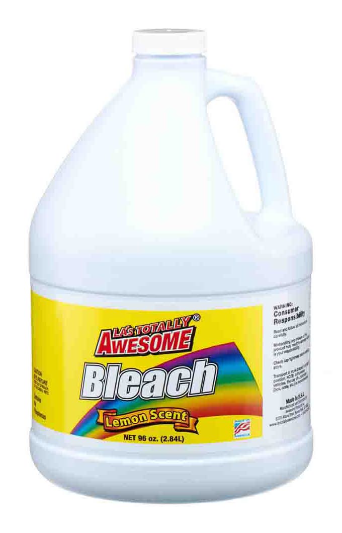 LA's Totally Awesome Lemon Scent Bleach 96 Oz.
