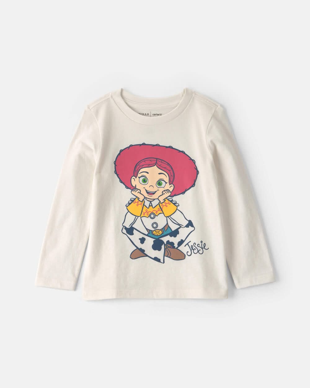 Toddler Girl Disney© Jessie Long-Sleeve Graphic Tee - White - 4T