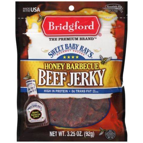 Bridgford Sweet Baby Ray's Original Beef Jerky 3.25oz