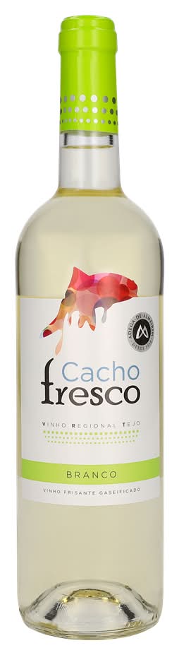 Cacho Fresco - Vinho branco frisante, garrafa de 0.75 l