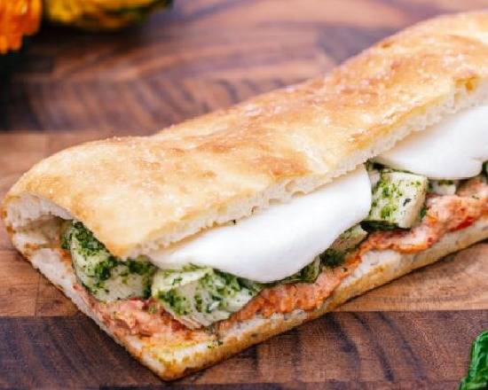 Pesto Chicken Melt Sandwich