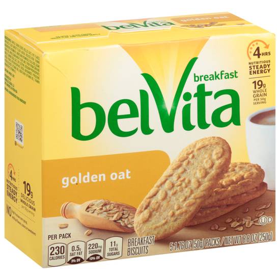 Belvita Golden Oat Breakfast Biscuits (5 ct)