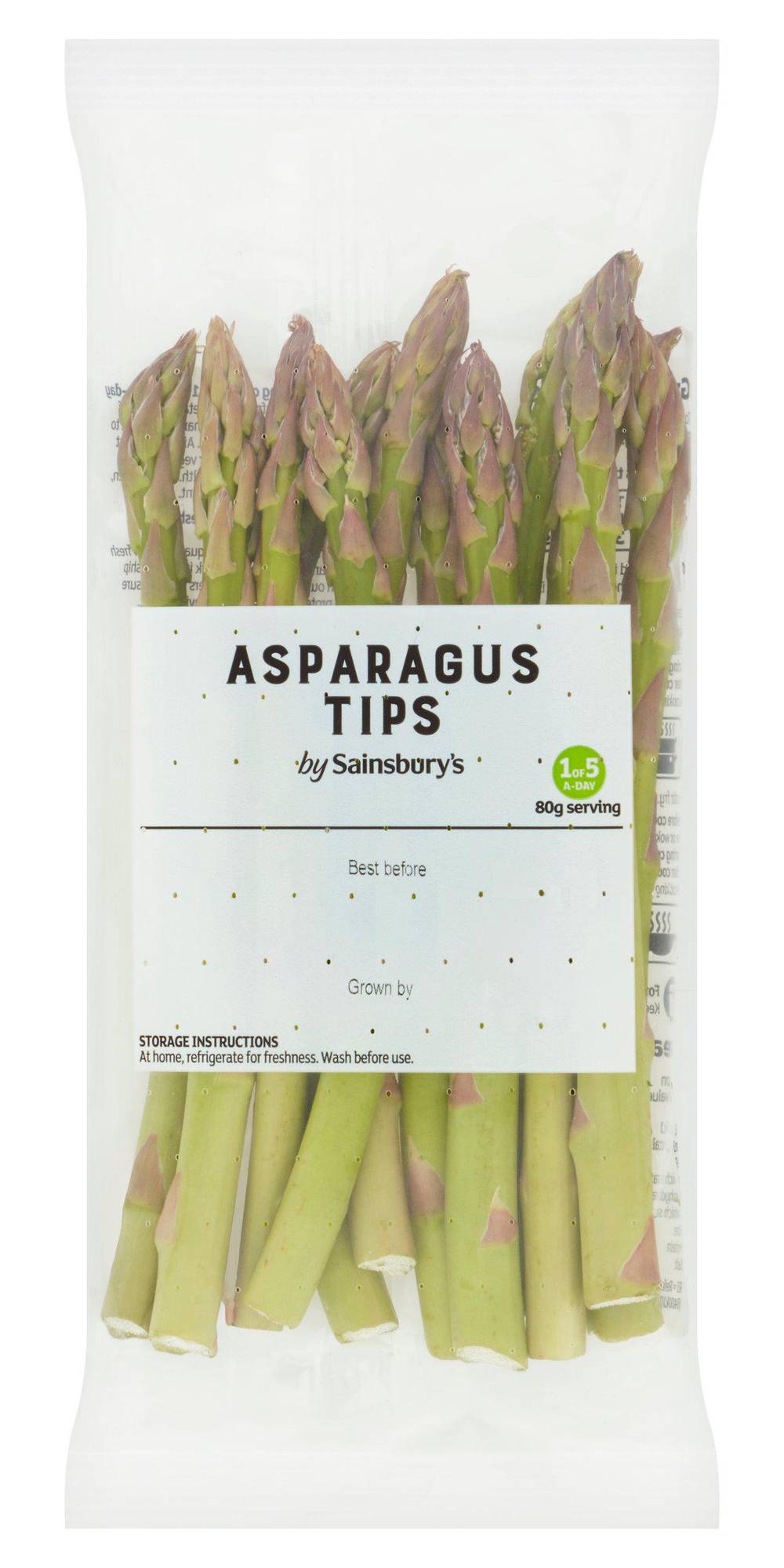 Saisbury's Asparagus Tips (100g)