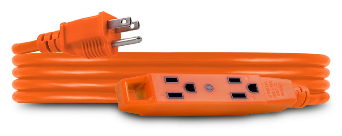 General Electric · Ultrapro cable extensión, 2.7 m, naranja