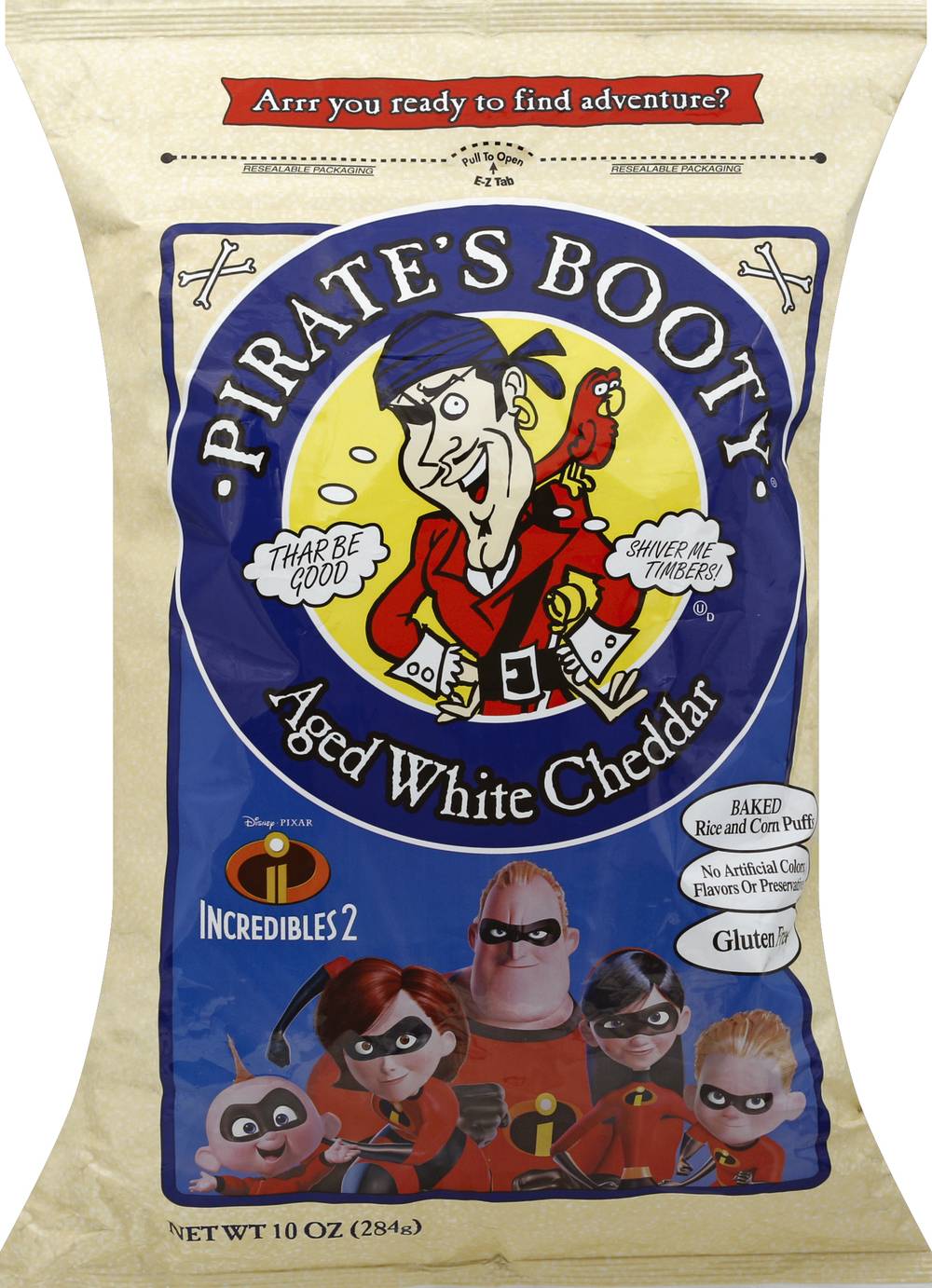 Pirate's Booty Aged White Cheddar (10 oz)