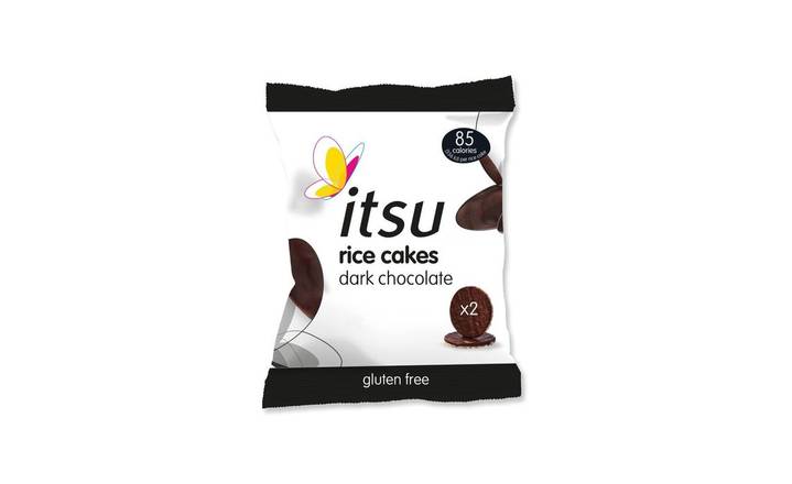 dark chocolate rice cakes [2 pack]