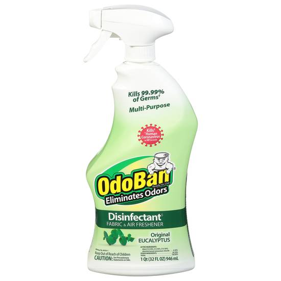 Odo Ban Disinfectant Original Eucalyptus Fabric & Air Freshener