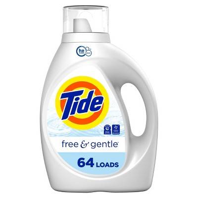 Tide Free and Gentle 64 Loads Liquid Laundry Detergent (84 fl oz)