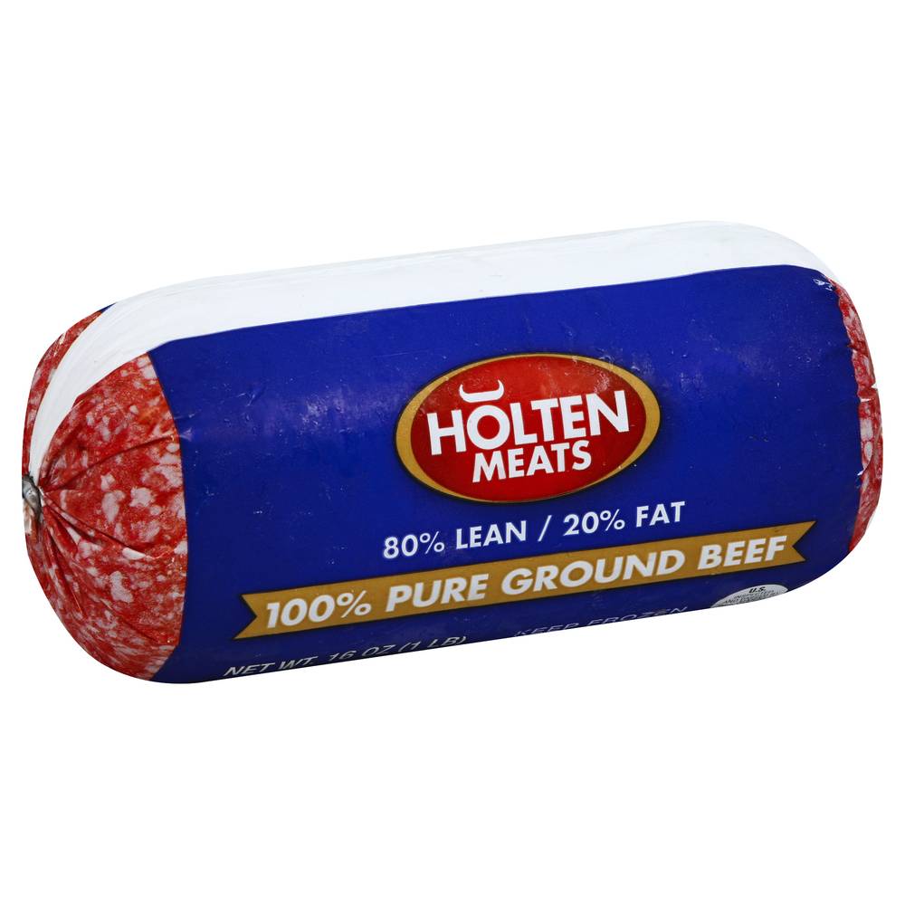 Holten Meats 100% Pure Ground Beef (16 oz)