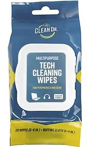 Digital Innovations CleanDr Multi-Purpose Tech Cleaning Wipe, 20/Pack (32566)