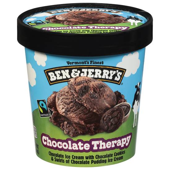 Ben & Jerry's Vermont's Finest Chocolate Therapy Ice Cream