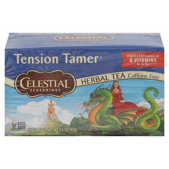 Celestial Seasonings Tension Tamer Herbal Tea Bags (20 ct, 1.5 oz)