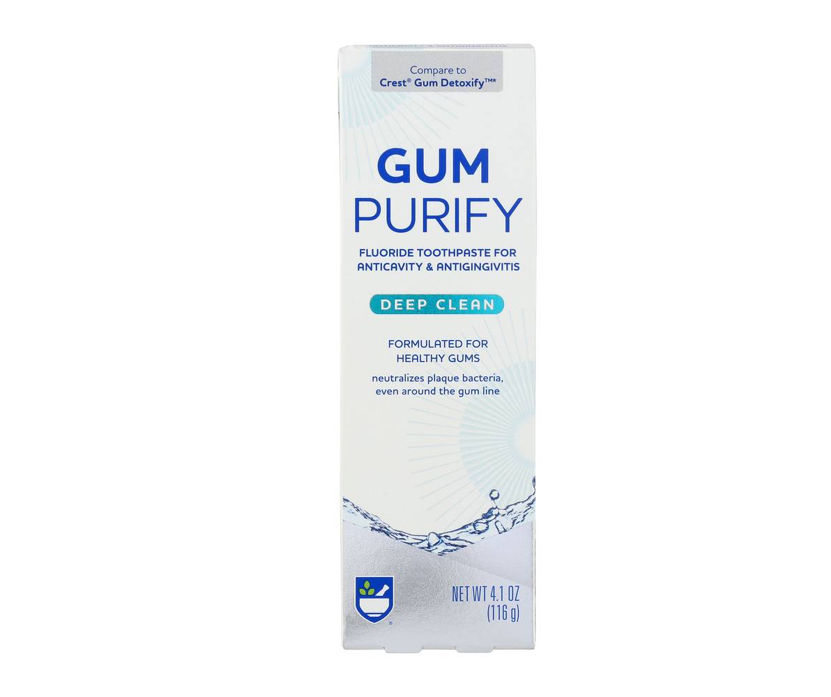 Rite Aid Gum Purify Toothpaste - 4.1 oz