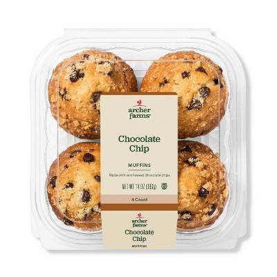Archer Farms Chocolate Chip Muffins (4 ct )