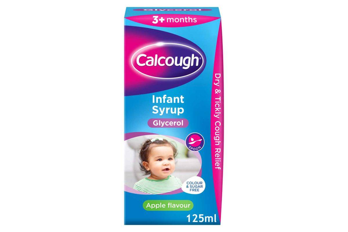 Calcough Apple, Infant Syrup (125ml)