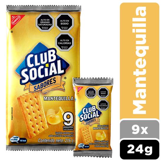 Club Social Original Galletas Saladas Sabor a Mantequilla 3 Unidades / 234  g, Snacks, Pricesmart, St. Thomas