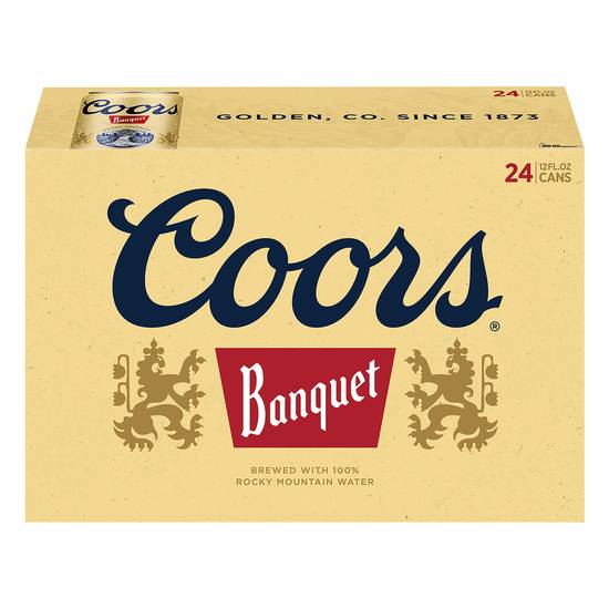 Coors Banquet Beer (24 ct, 12 fl oz)