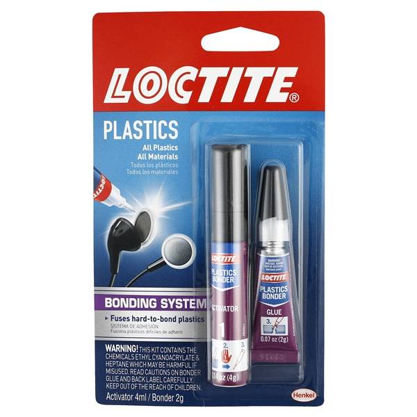 Loctite Plastics Bonder Activator & Glue Set