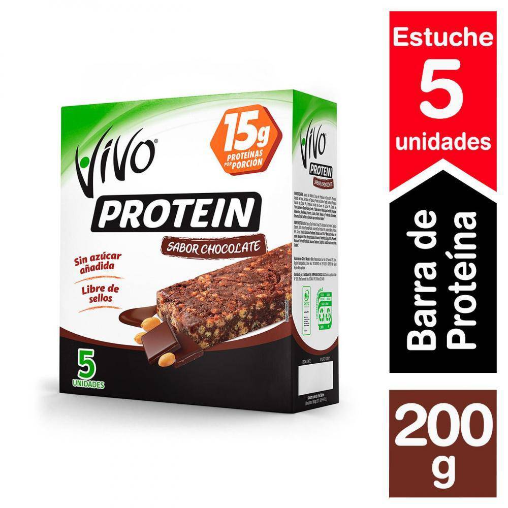 Vivo barra de proteína chocolate