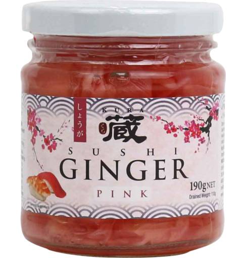 Brooklyn Kura Pink Sushi Ginger (190g)