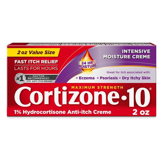 Cortizone 10 Intensive Healing Anti-Itch Creme, 2 OZ