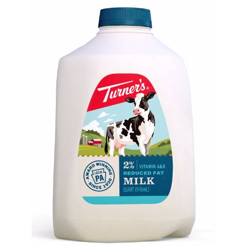 Turner's 2% Reduced Fat Milk (946 ml)