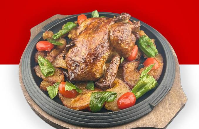 Pollo e patate arrosto