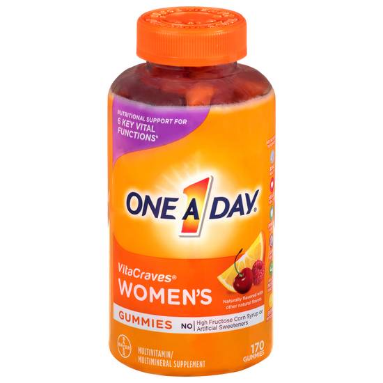 Bayer One a Day Women's Multivitamin Gummies (170 ct)