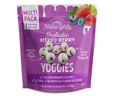 Nature's Garden Probiotic Mixed Berry Yoggies (7 x 0.7 oz)