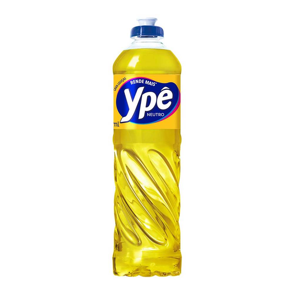 Ypê detergente líquido neutro (500 ml)