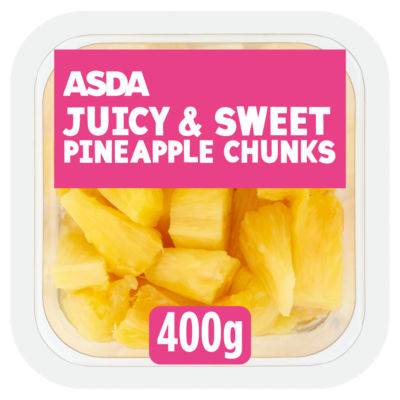Asda Fresh Tastes Pineapple Chunks 400g