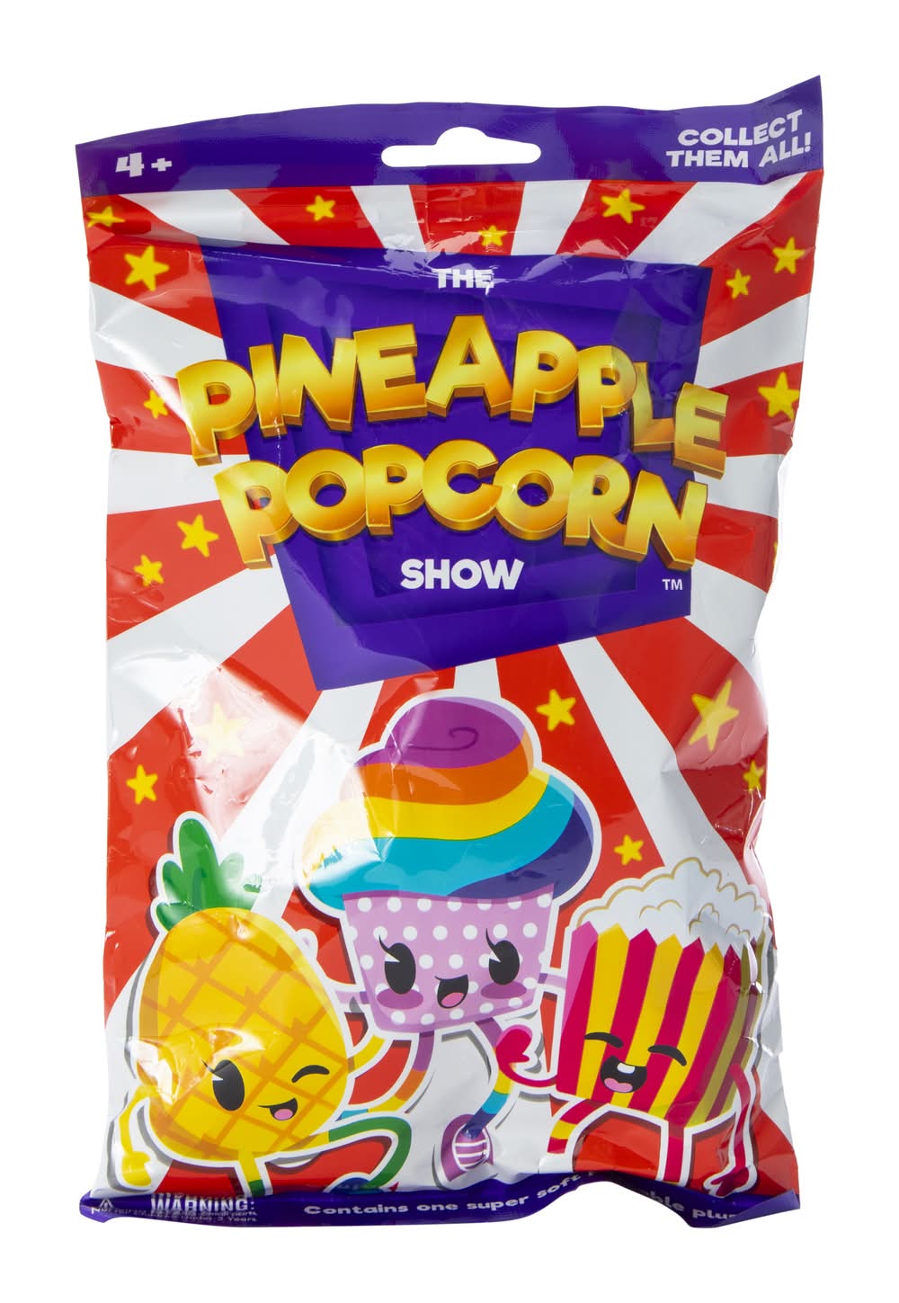 The Pineapple Popcorn Show™ Plush Blind Bag