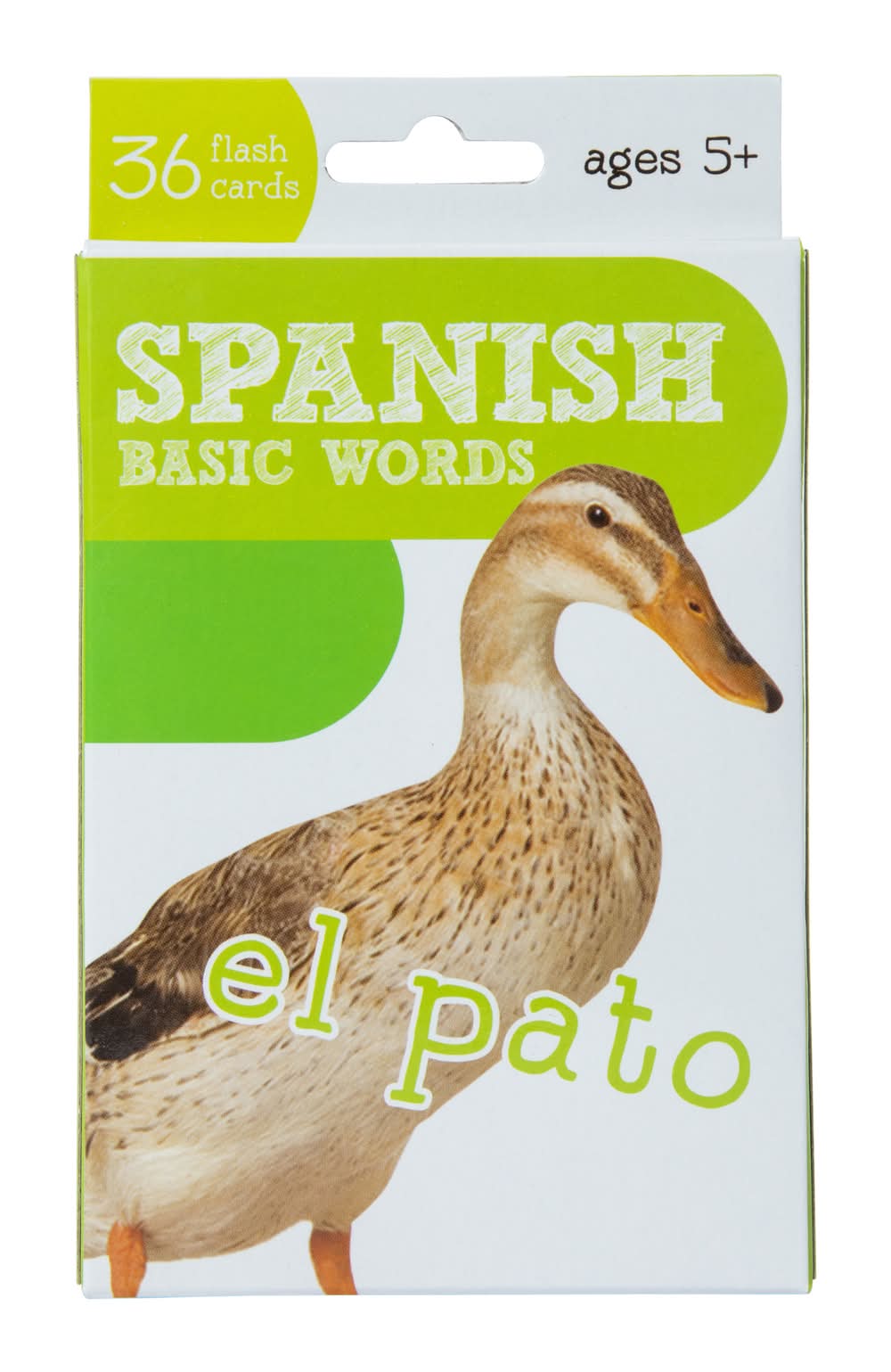 Spanish Basic Words Flashcards 36-Count