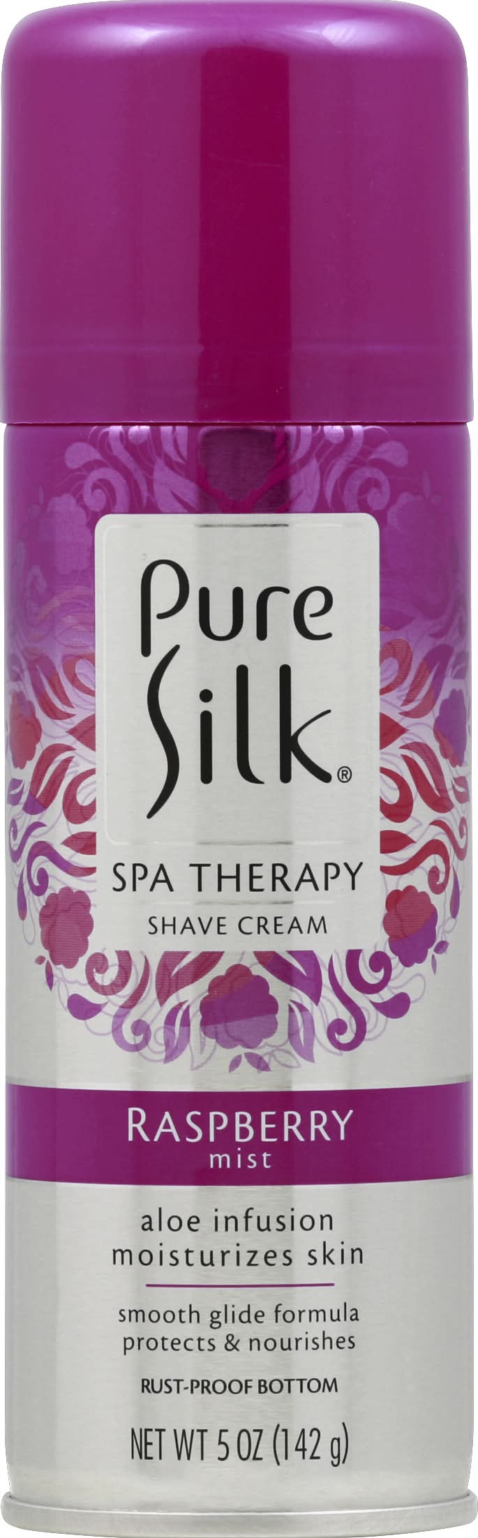 Pure Silk Spa Therapy Raspberry Mist Shave Cream (5 oz)