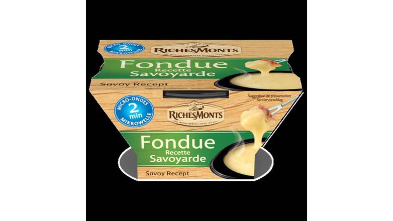 Fondue Recette Savoyarde aux 3 Fromages RICHESMONTS