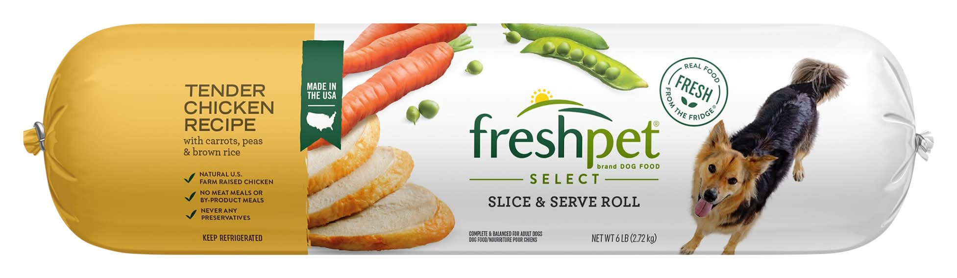 Freshpet Select Tender Chicken Recipe Wet Dog Food (6 lbs)