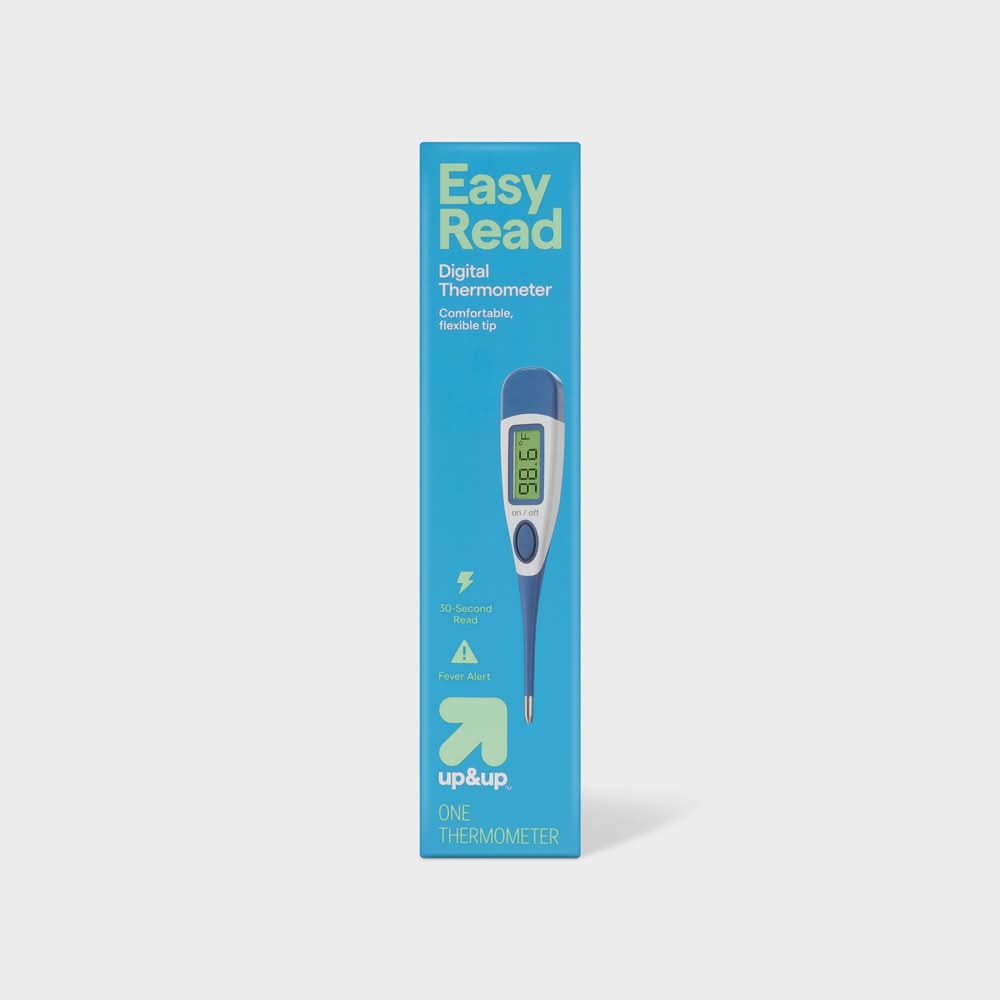 up&up Easy Read Digital Fever Flash Thermometer