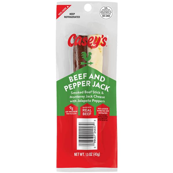 Casey's Beef and Pepper Jack 1.5oz