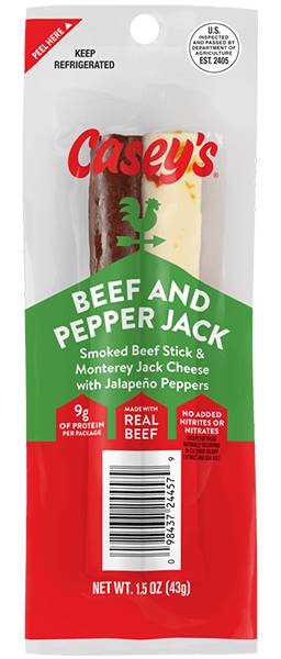 Casey's Beef and Pepper Jack 1.5oz